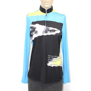 Sunsense by Jamie Sadock Women's S Unique Long Sleeve Shirt Tennis Golf Top